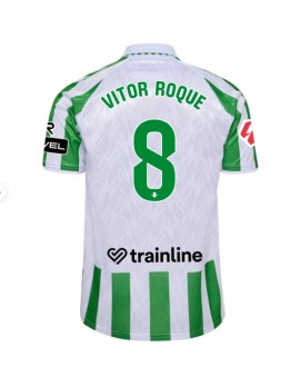 Real Betis Vitor Roque #8 Domaci Dres 2024-25 Kratak Rukavima